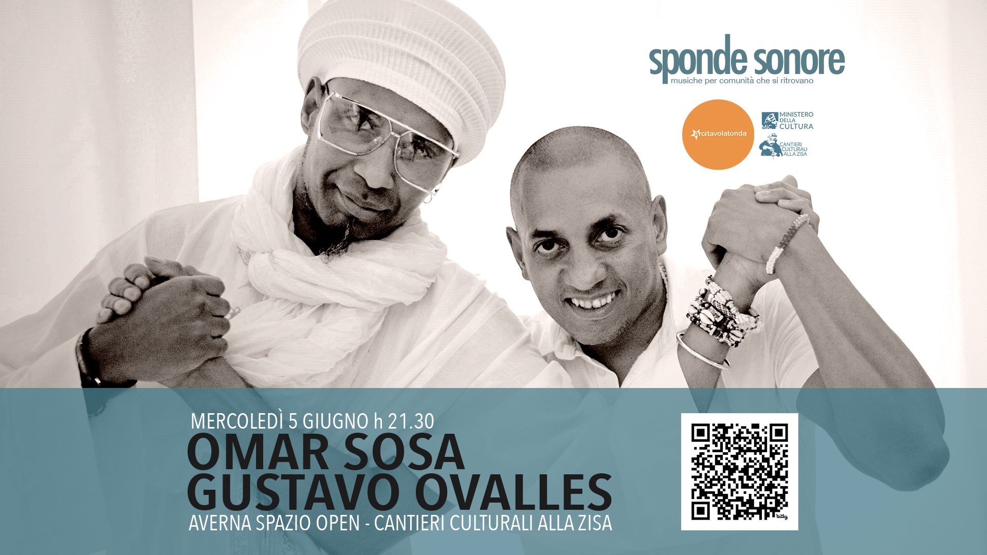OMAR SOSA & GUSTAVO OVALLES @ SPONDE SONORE
